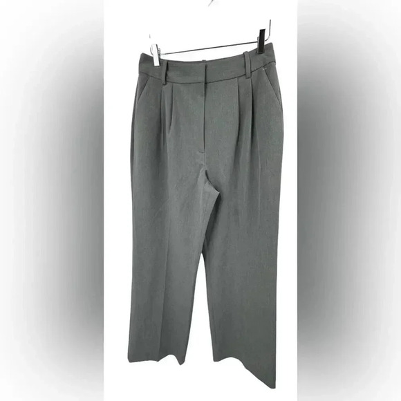 Favorite Daughter Frost Gray Trousers Size 12 B2088 - Picture 2 of 5